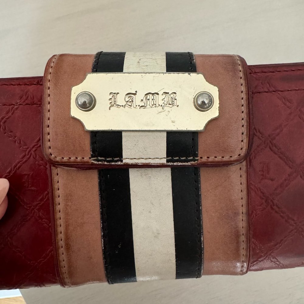 Vintage Leather L.A.M.B Wallet